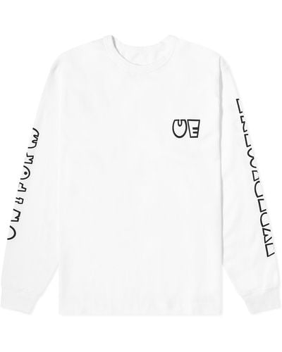 Uniform Experiment Authentic Long Sleeve T-Shirt - White
