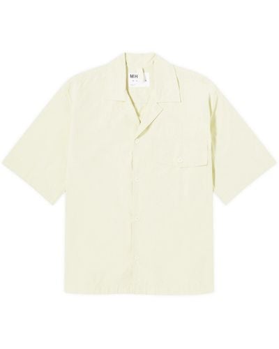 MHL by Margaret Howell Short Sleeve Flat Pocket Shirt - White