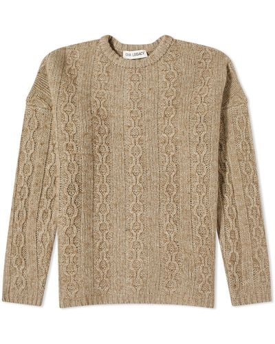 Our Legacy Popover Roundneck Sweater - Brown