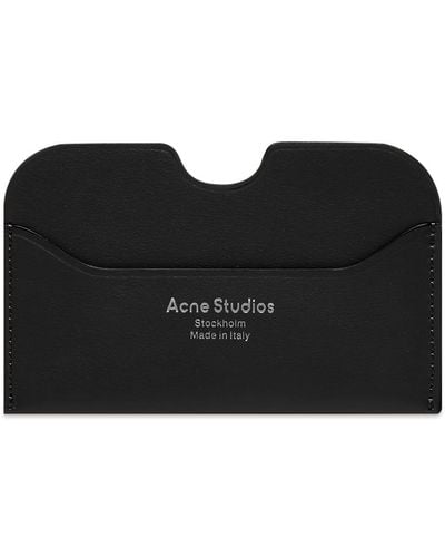 Acne Studios Elmas Card Holder - Black