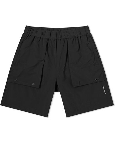 BOILER ROOM Technical Shorts - Black