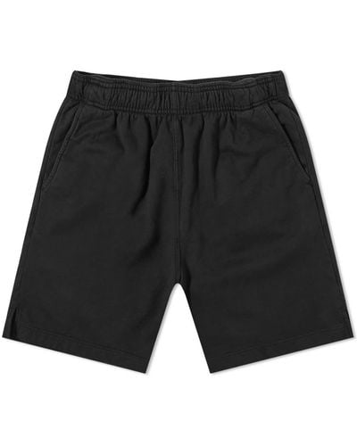Save Khaki Supima Fleece Easy Shorts - Black