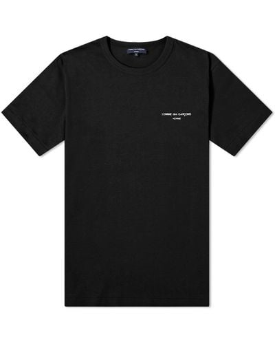 Comme des Garçons Logo T-Shirt - Black