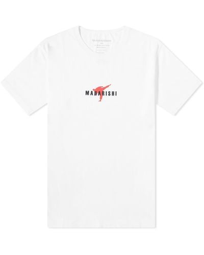 Maharishi Invisible Warrior T-Shirt - White