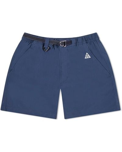 Nike Acg Hike Shorts - Blue
