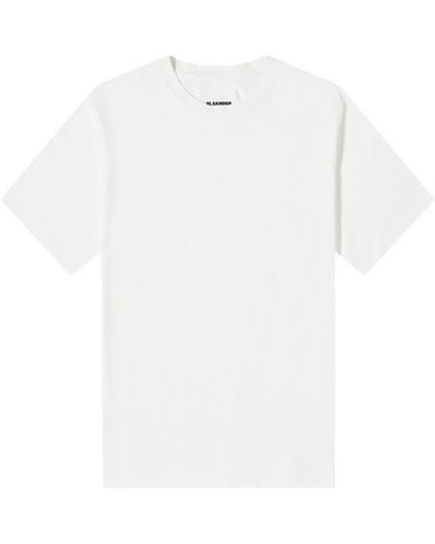 Jil Sander Back Logo T-Shirt - White