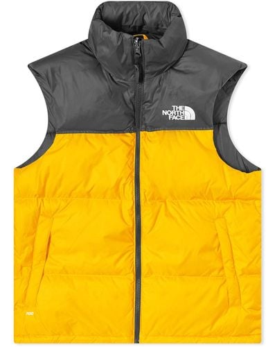 The North Face 1996 Retro Nuptse Vest - Yellow