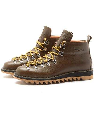 Fracap M120 Ripple Sole Scarponcino Boot - Brown