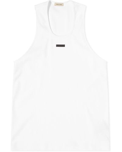 Fear Of God 8Th Ribbed Tank - White