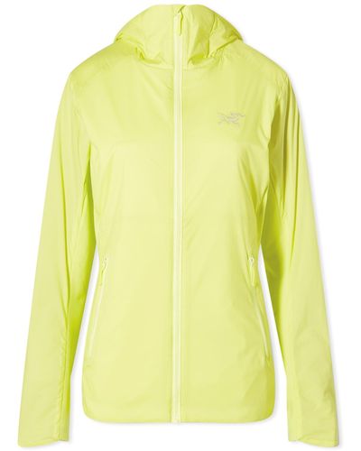 Arc'teryx Atom Lightweight Hoodie Jacket - Yellow