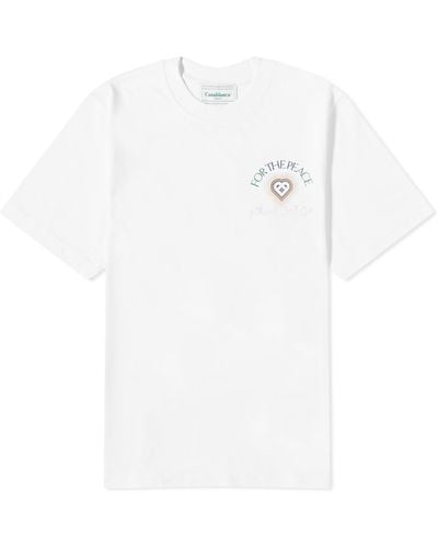 Casablancabrand For The Peace T-Shirt - White