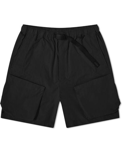 Poliquant X Wildthings Common Uniform Solotex Shorts - Black