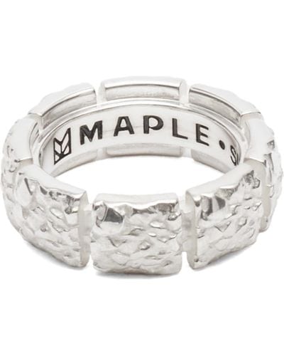 MAPLE Chalice Ring - White