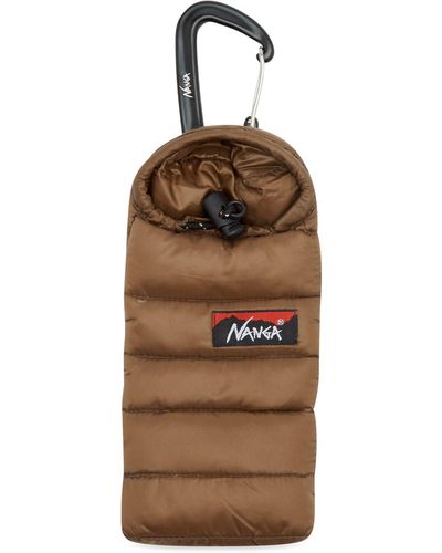 NANGA Mini Sleeping Bag Phone Case - Brown