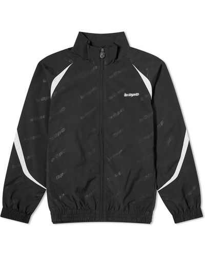 A Bathing Ape Hexagram Track Jacket - Black