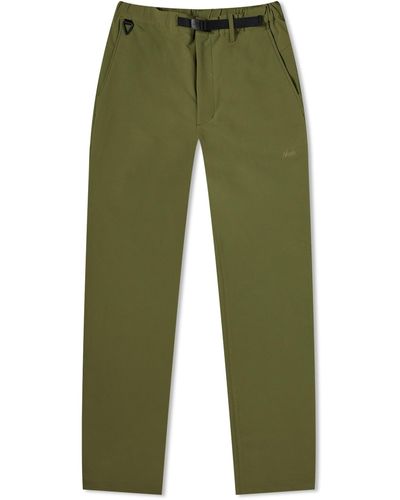 NANGA Soft Shell Stretch Trousers - Green
