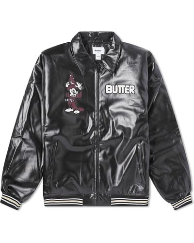 Butter Goods X Disney Fantasia Bomber Jacket - Black