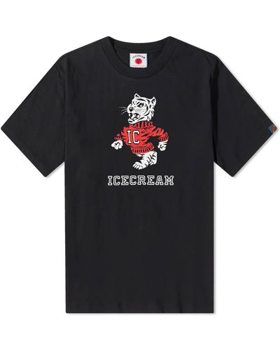 ICECREAM Mascot T-Shirt - Black