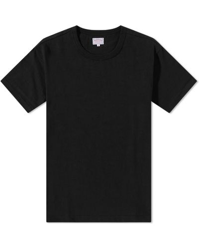 The Real McCoys Joe Mccoy Loopwheel Athletic T-Shirt - Black