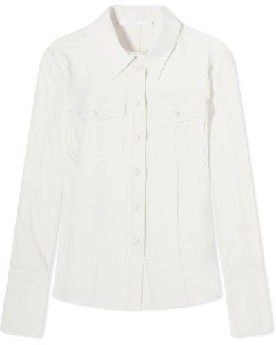 Helmut Lang Fitted Pocket Shirt - White