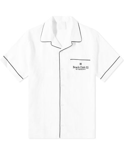 Givenchy Beach Club 52 Hawaiian Shirt - White