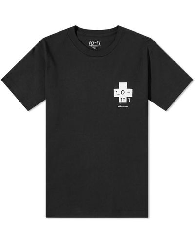 LO-FI Pillar Of Light T-shirt - Black