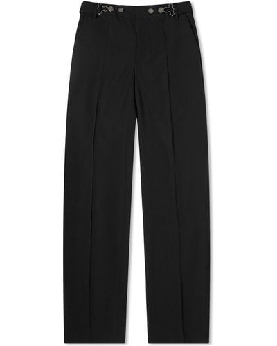 Jean Paul Gaultier Tailored Trousers - Black