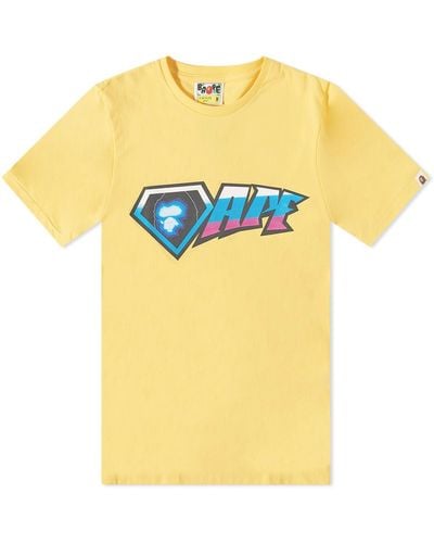 A Bathing Ape Archive Super T-Shirt - Yellow