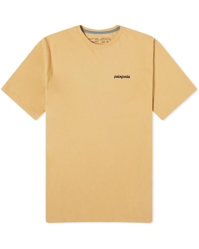 Patagonia P-6 Mission Organic T-shirt - Yellow