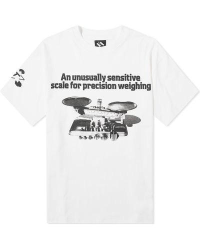 The Trilogy Tapes Weights T-Shirt - White