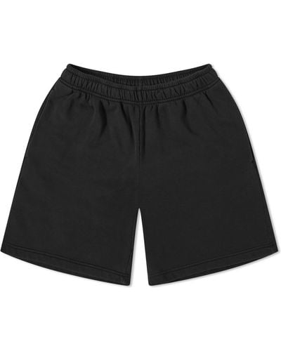 Acne Studios Forge Label Sweat Shorts - Black