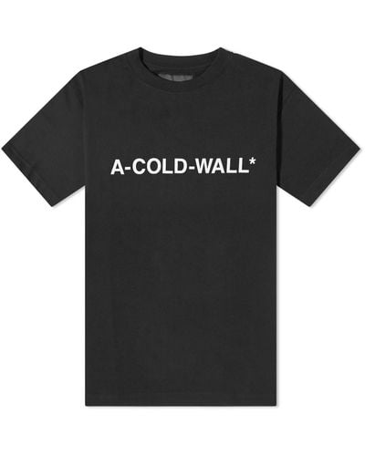 A_COLD_WALL* Logo T-Shirt - Black