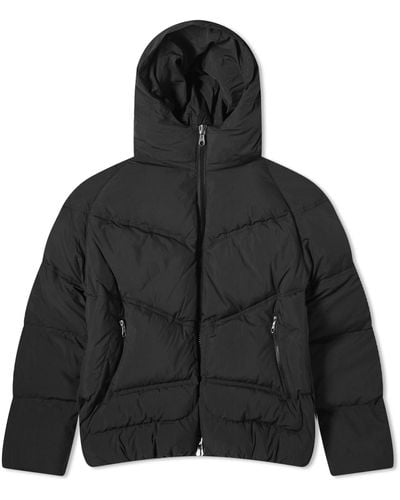 Cole Buxton Hooded Insulated Jacket - Black