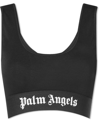 Palm Angels Classic Logo Bra - Black