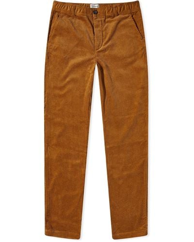Oliver Spencer Cord Drawstring Trousers - Brown