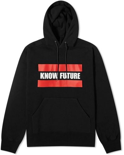 Sacai Know Future Hoodie - Black