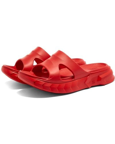Givenchy Marshmallow Slide Sandal - Red