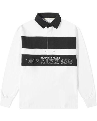 1017 ALYX 9SM Rugby Shirt - White