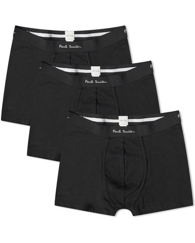 Paul Smith 3-Pack Trunk - Black