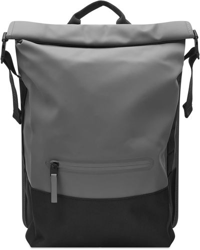 Rains Trail Rolltop Backpack - Gray