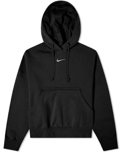 Nike Sportswear Phoenix Fleece Oversized Pullover Hoodie - Black