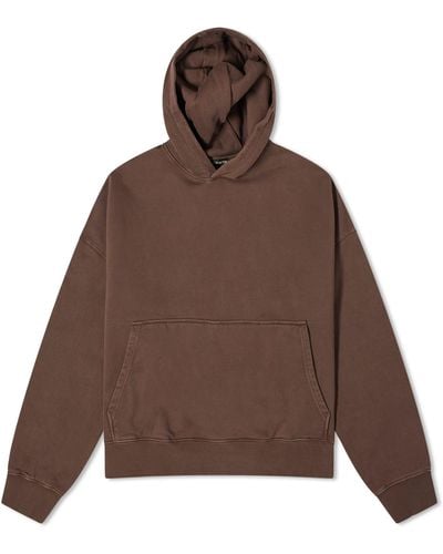 Cole Buxton Cb Cropped Hoodie - Brown