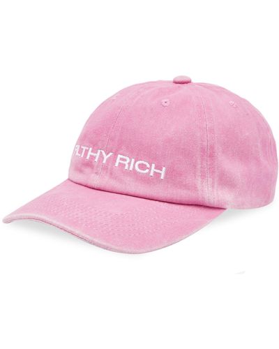 AVAVAV Filthy Rich Embellished Cap - Pink