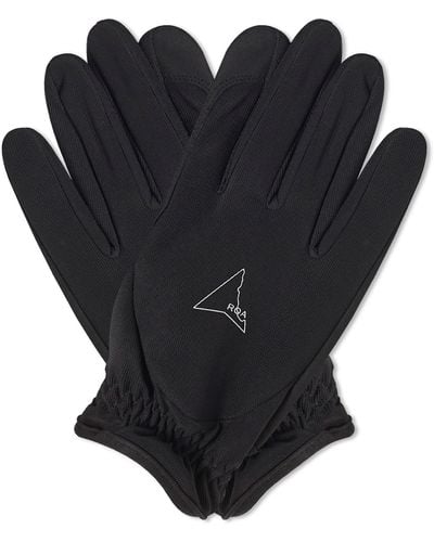 Roa Logo Gloves - Black