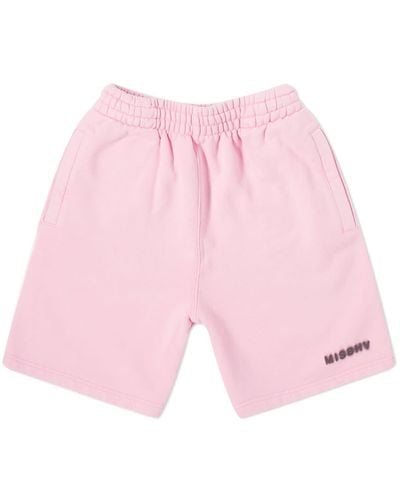 MISBHV Logo Shorts - Pink