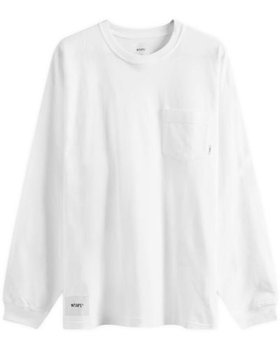 WTAPS 12 Long Sleeve Printed T-Shirt - White