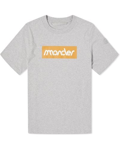Moncler Logo T-Shirt - Grey