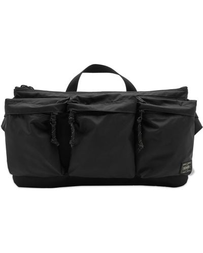 Porter-Yoshida and Co Force Waist Bag - Black