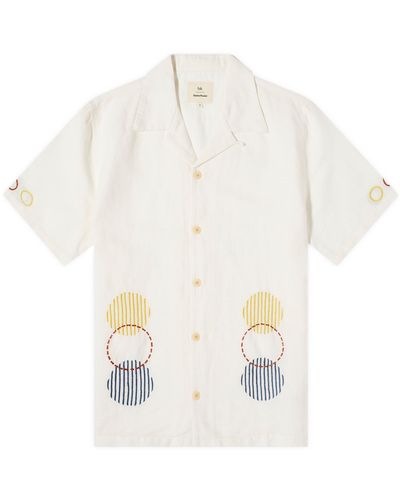 Folk Damien Poulain Embroidered Vacation Shirt - White