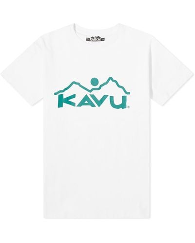 Kavu Vintage Logo T-Shirt - White